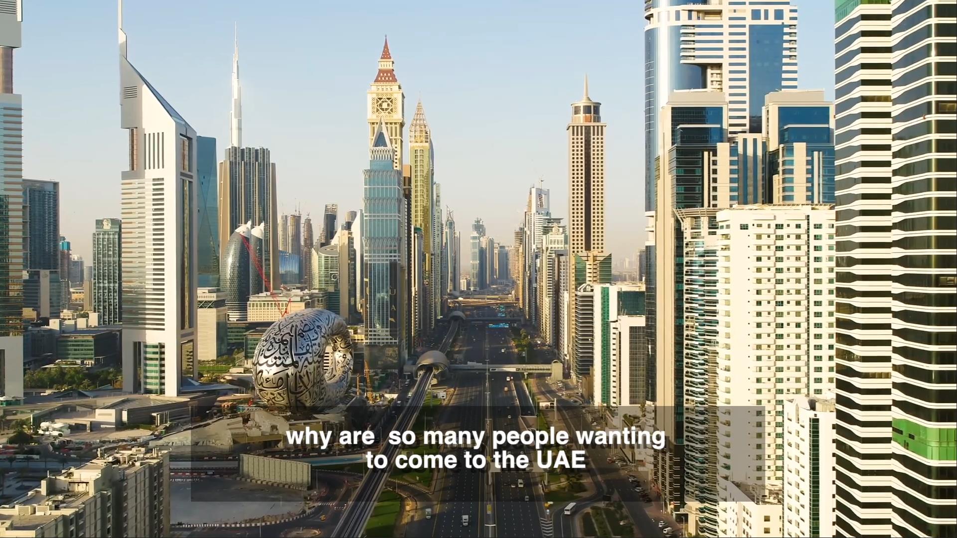 why are so many people wanting to come to the UAE