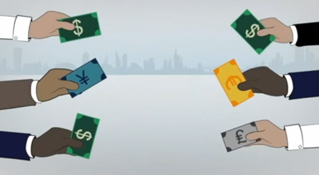 What is foreign exchange trading